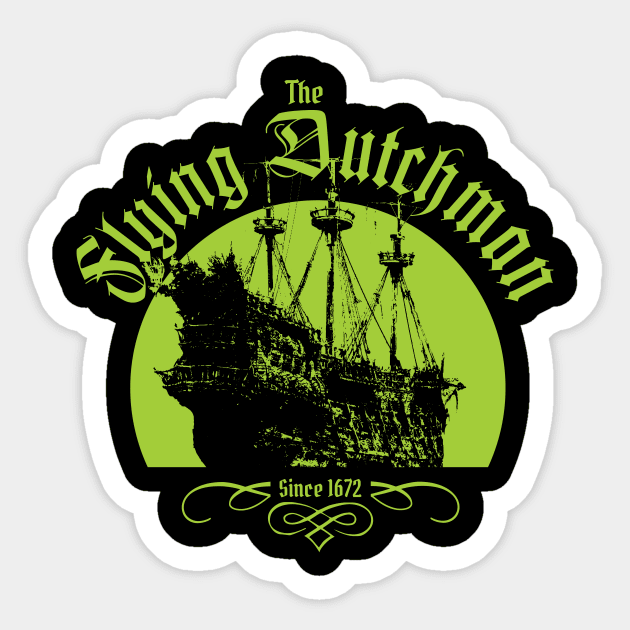 Flying Dutchman Sticker by MindsparkCreative